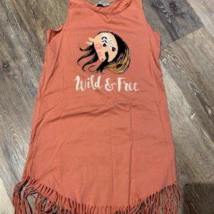 Petitbo Dress with Fringe